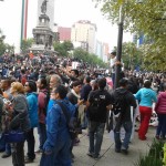 Cidade do México - Manifestação em memória dos 43 de  Ayotzinada