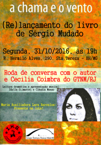 (Re)lançamento do Livro "A Chama e o Vento", de Sérgio Mudado.